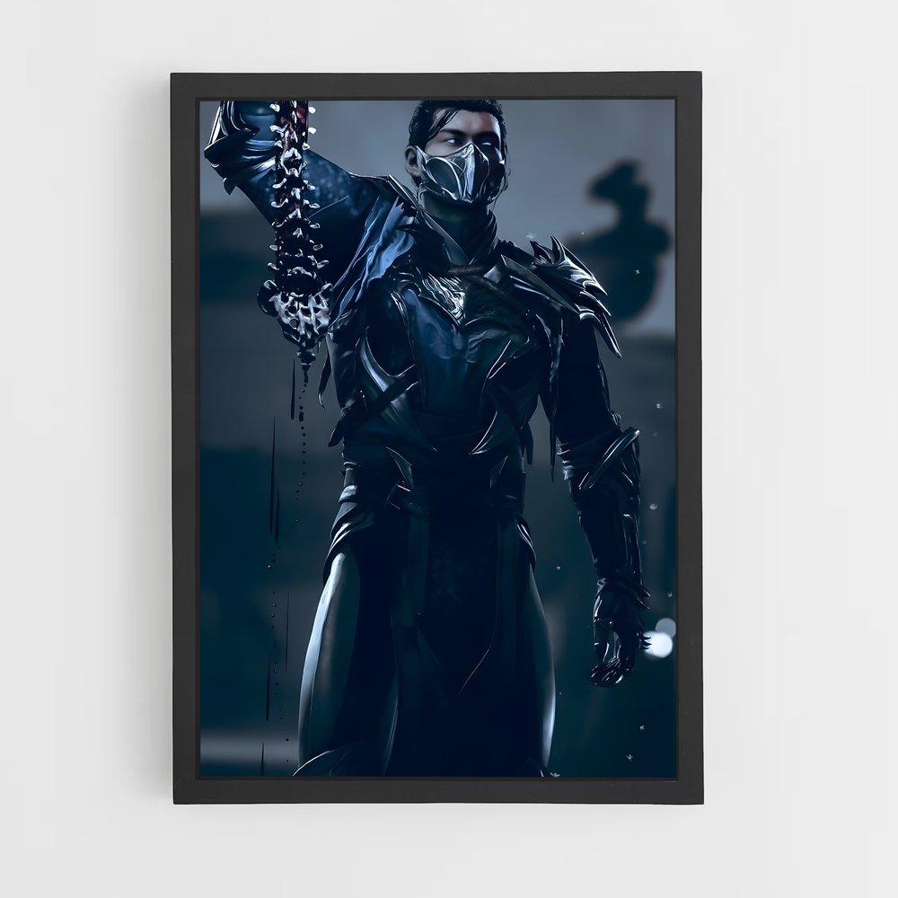 Poster Guerrier des Glaces – affiche Mortal kombat (vue 2)